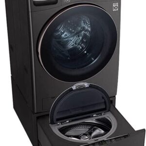 LG WM4000HBA 4.5 Cu. Ft. Capacity Smart Washer with TurboWash - Black Steel