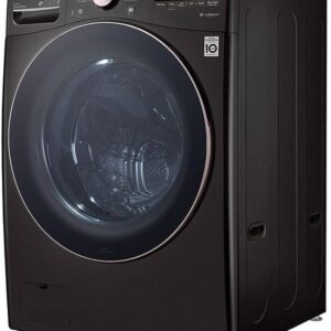 LG WM4000HBA 4.5 Cu. Ft. Capacity Smart Washer with TurboWash - Black Steel