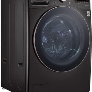 LG WM4000HBA 4.5 Cu. Ft. Capacity Smart Washer with TurboWash - Black Steel