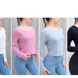 Gym Wear Women's Long Sleeve Blazer Running Dry Feeling Bare