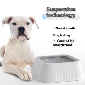 Dog Drinking Bowl Water Bowl Mouth Wet-proof Anti-tumble Floating Water Bowl Pet Products